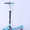 China Sourcing Agent Pu Flash Wheel Five Gear Adjust Music + Light Kids Scooter