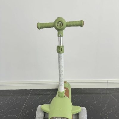 Personalized Four Gear Adjustment 70-85Cm Kids Scooter Thickening Pu Flash Wheel