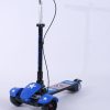 OEM Welcome Deluxe Five Gear Adjustable Height With Hand Brake Crank Base Plate Music Lighting Kids Scooter