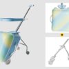 Wholesale Supply Removable Luggage Stroller For Children