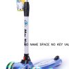 Personalized Music Lighting Glossy Paint Body Three Gear Adjustable Kids Scooter