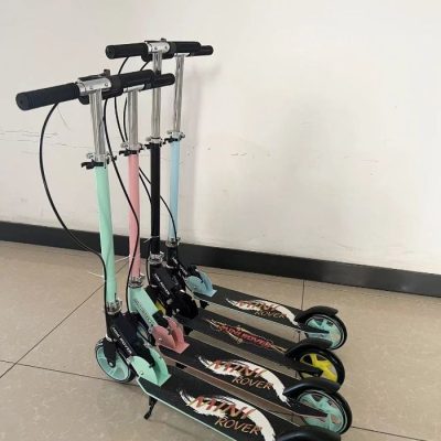 Wholesale Products Rear Rocker Big Wheel Scooter 200Mmpu Without Lights