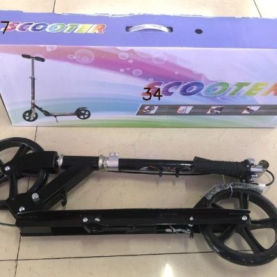 Wholesale Distributors Big Wheel New Handbrake 200Mm With Lamp Narrow Plate Scooter