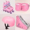 Wholesale Supply Pu Lightless Set Plastic Skate Shoes