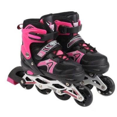 bulk wholesale Pu All-Flash Adjustable Roller Skate Tote Bag