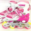 China Sourcing Agent Bicolor Pu All-Flash Wheel Skates