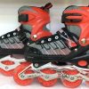 OEM Welcome Pu All-Flash Adjustable Roller Skates Color Box/Triangle Bag