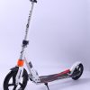 Wholesale Suppliers Pu200Mm Large Wheel Semi-Iron Semi-Aluminum With Handbrake