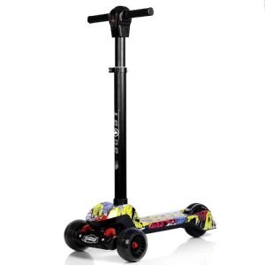 Customization Options Height 5 Gear Adjustable Rear Wheel Motor Electric Kids Scooter